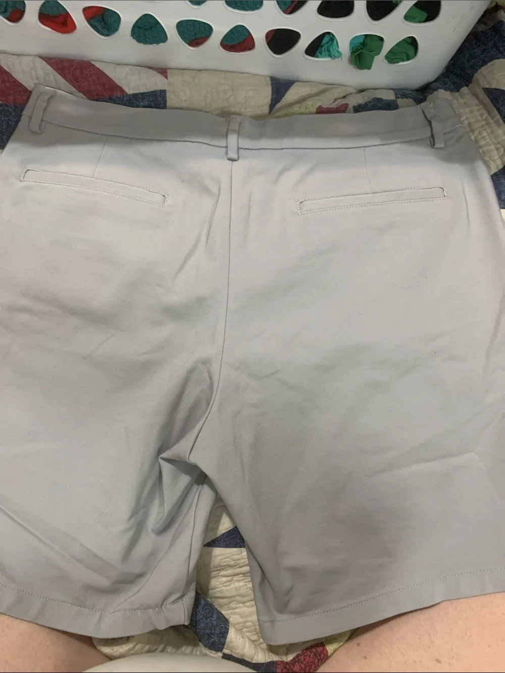 Calvin Klein Light Gray Cargo Shorts